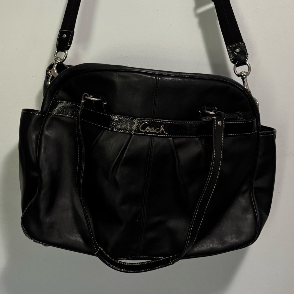 Coach Black Shoulder Bag